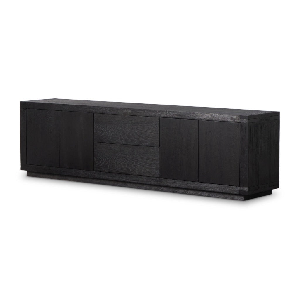 Four Hands Warby Media Console angled view 