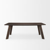 Mercana Welborn 84" Dining Table Dark Brown Front Facing View 71041-AB
