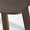Mercana Welborn 72" Dining Table Dark Brown Rounded Edge 71057-AB