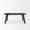 Mercana Welborn 72" Dining Table Dark Brown Front Facing View 71057-AB