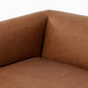 Wellborn Sofa Palermo Cognac Top Grain Leather Seating 237923-002