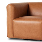 Wellborn Swivel Chair Palermo Cognac Top Grain Leather Seating 236762-002