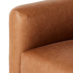 Wellborn Swivel Chair Palermo Cognac Top Grain Leather Armrest 236762-002