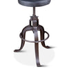 Wellington Adjustable Stool FWE-SL1-BL leg base view 