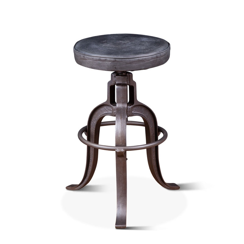 Wellington Adjustable Stool FWE-SL1-BL full view 