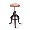 HTD Wellington Adjustable Stool angled view 