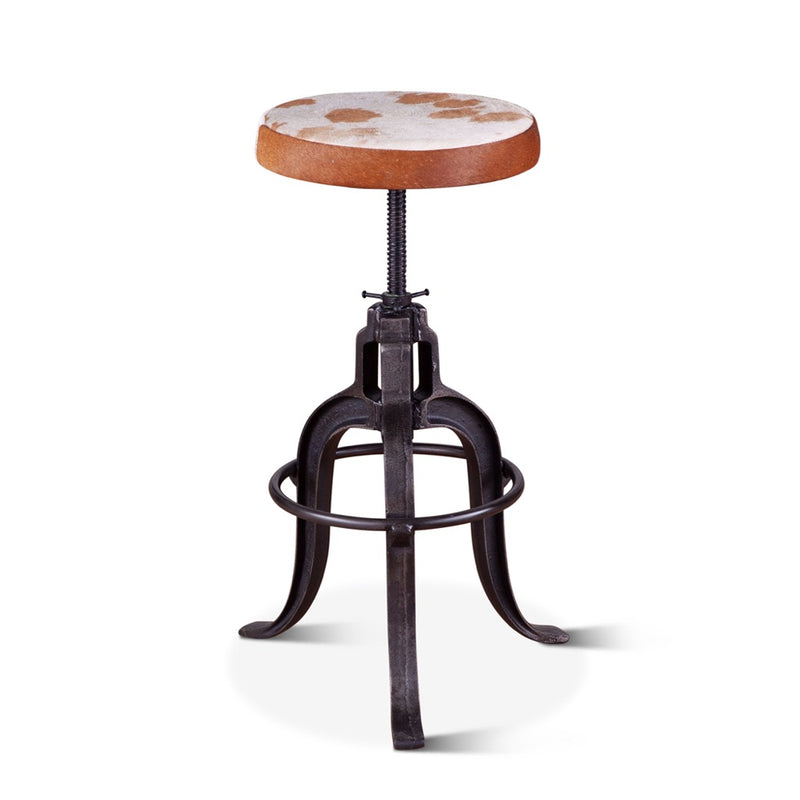 HTD Wellington Adjustable Stool angled view 