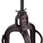Wellington Adjustable Stool FWE-SL1-CW leg view 