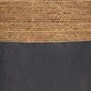Mercana Wenopa Accent Tables matte black and jute 