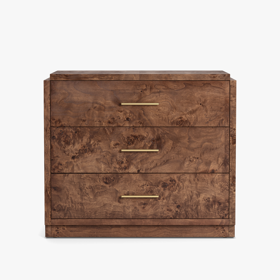 Co.House Designs Wesley 3-Drawer Dresser