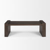 Mercana Wesson Rectangular Coffee Table front view 