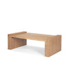 Mercana Wesson Rectangular Coffee Table angled view 