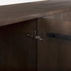 Mercana West Sideboard door hinge view 