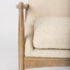 Mercana Westan Accent Chair Beech Wood Armrest