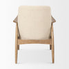 Mercana Westan Accent Chair Cream Boucle Back View 69814