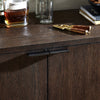 Four Hands Westhoff Sideboard Rubbed Black Oak Staged View Handles