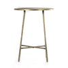 Westwood Brass Bar Table Side View 224430-001