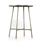 Westwood Brass Bar Table Side View Four Hands