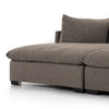 Westwood Double Chaise Sectional Torrance Rock Performance Fabric Seating 232727-004
