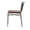 Wharton Dining Chair Distressed Brown Side View Four Hands