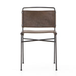 Wharton Dining Chair Distressed Brown Front Facing View 105866-011