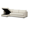 Wickham 2-Piece Sleeper Sectional - Alameda Snow