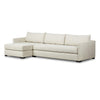 Wickham 2-Piece Sleeper Sectional - Alameda Snow