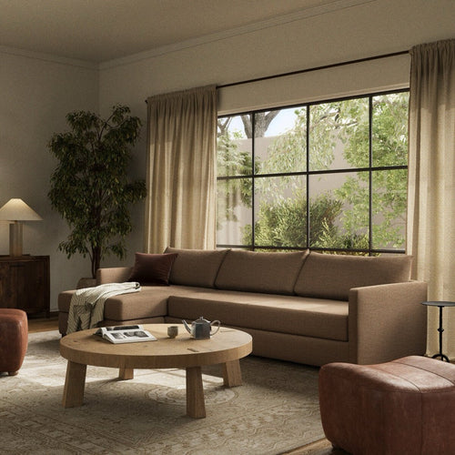 Wickham 2-Piece Sectional 248622-004 staged view left chaise