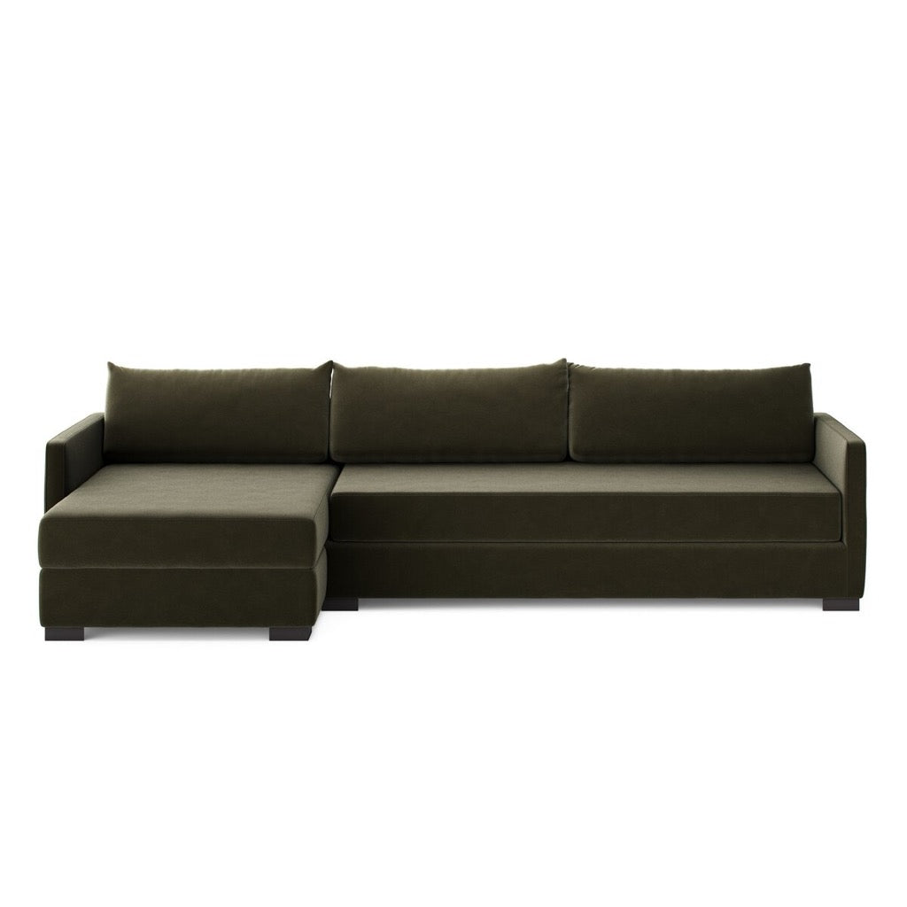 Four Hands Wickham 2-Piece Sectional front view 