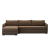 Four Hands Wickham 2-Piece Sectional front view left chaise 