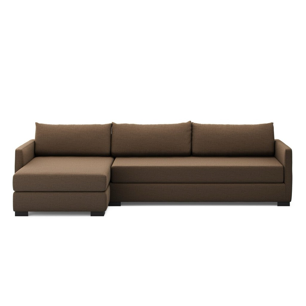 Four Hands Wickham 2-Piece Sectional front view left chaise 