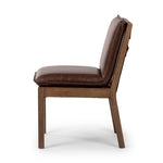 Wilmington Dining Chair Havana Brown Side View Four Hands
