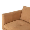 Winston Sofa Modena Camel Tufted Top Grain Leather Seating 230711-002
