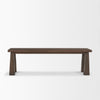 Mercana Wolcott Dining Bench front view 