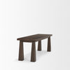 Wolcott Dining Bench 71019 angled side view 