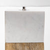Mercana Woodrow Table Lamp marble base 