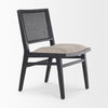 Mercana Wynn Dining Chair angled side view 