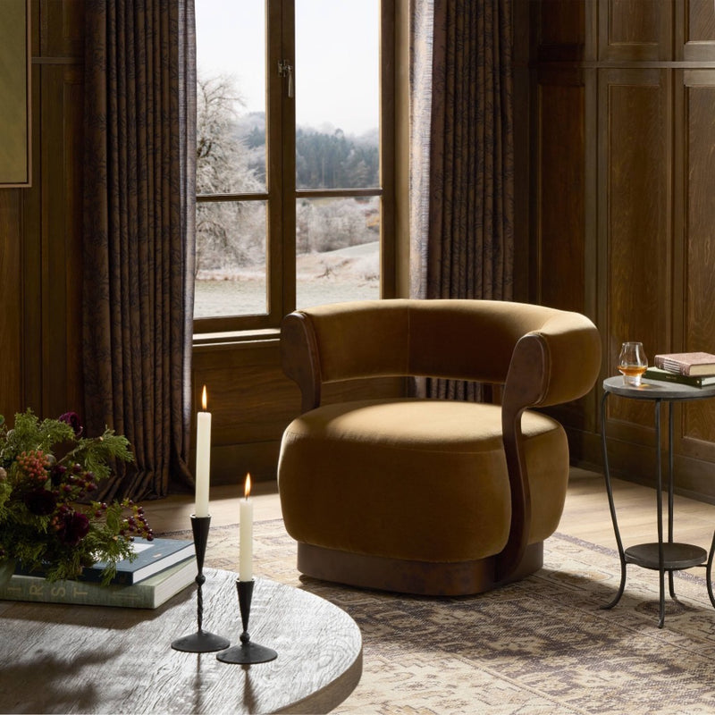 Yuri Swivel Chair | Four Hands