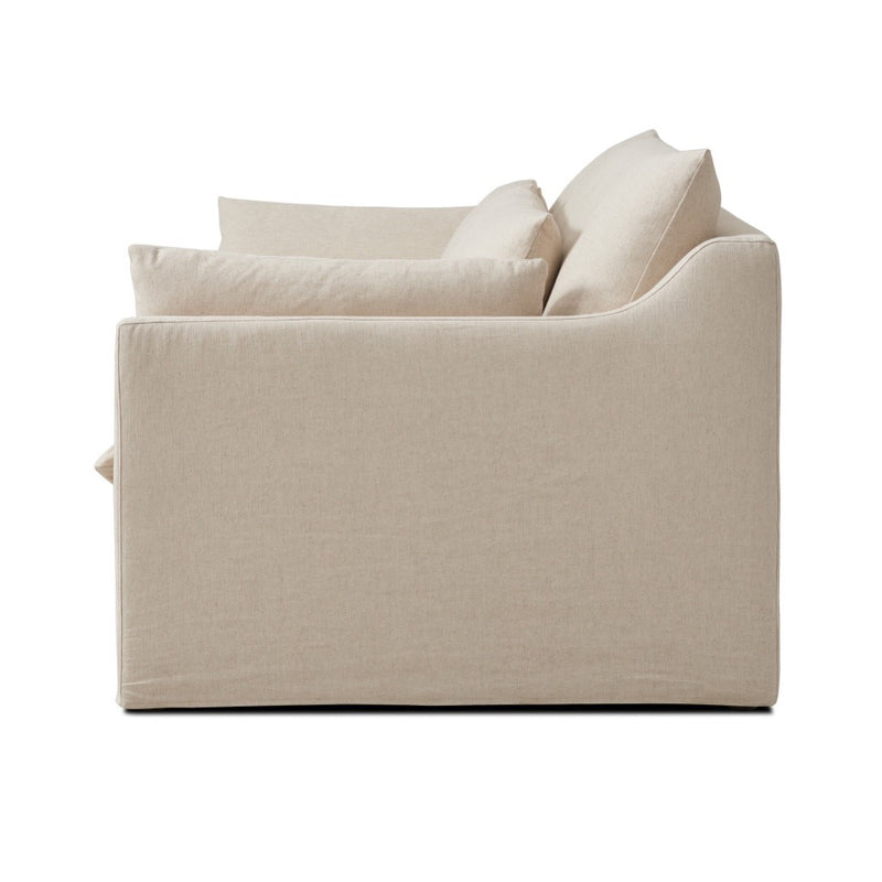 Four Hands Zadie Sofa 88" side view 