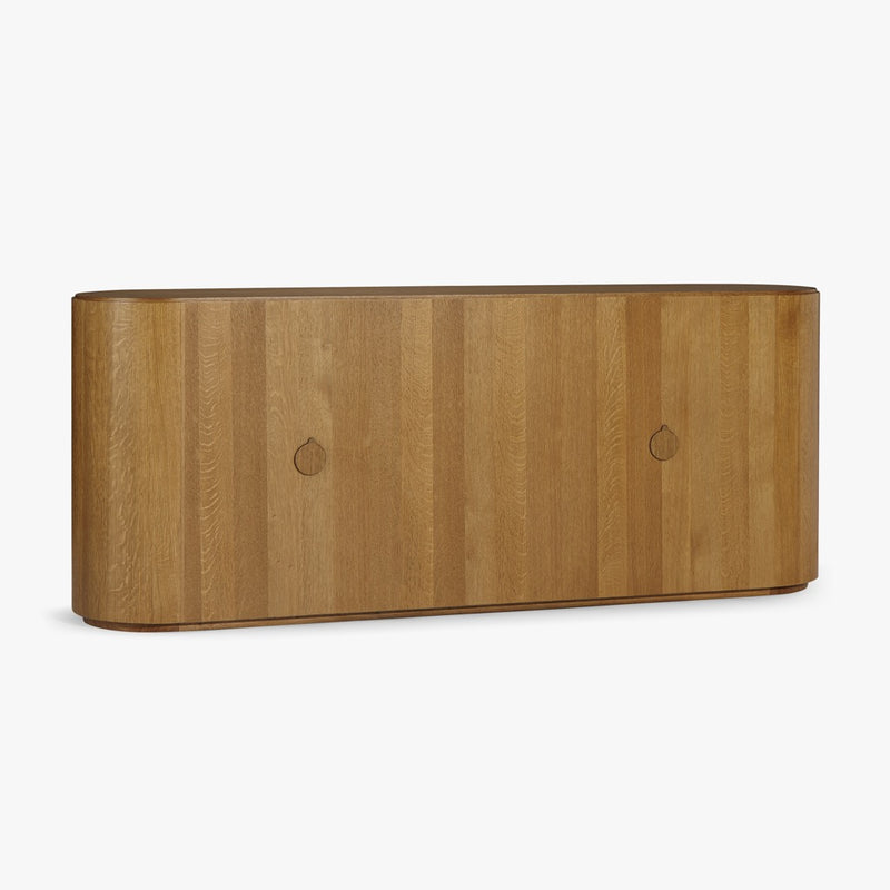 Co.House Designs Zahra Shagreen Sideboard Angled Back View