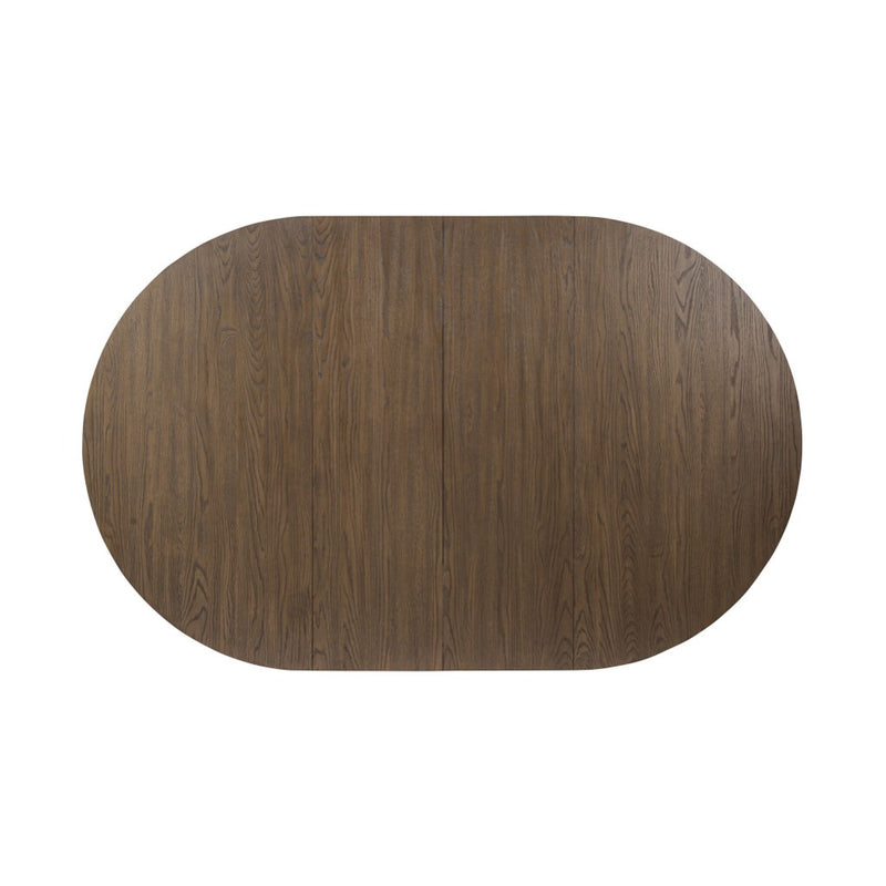 Four Hands Zelda Round Extension Dining Table capsule table top