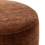 Four Hands Zena Ottoman rounded corner 