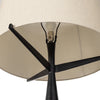 Four Hands Ziggy Floor Lamp underside of lamp shade 