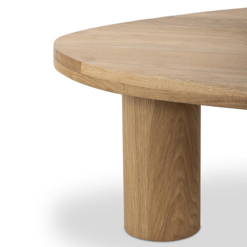 Zion Nesting Coffee Table 239699-001 side corner view of large table 