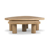 Zion Nesting Coffee Table Set 238223-004 side nesting view 
