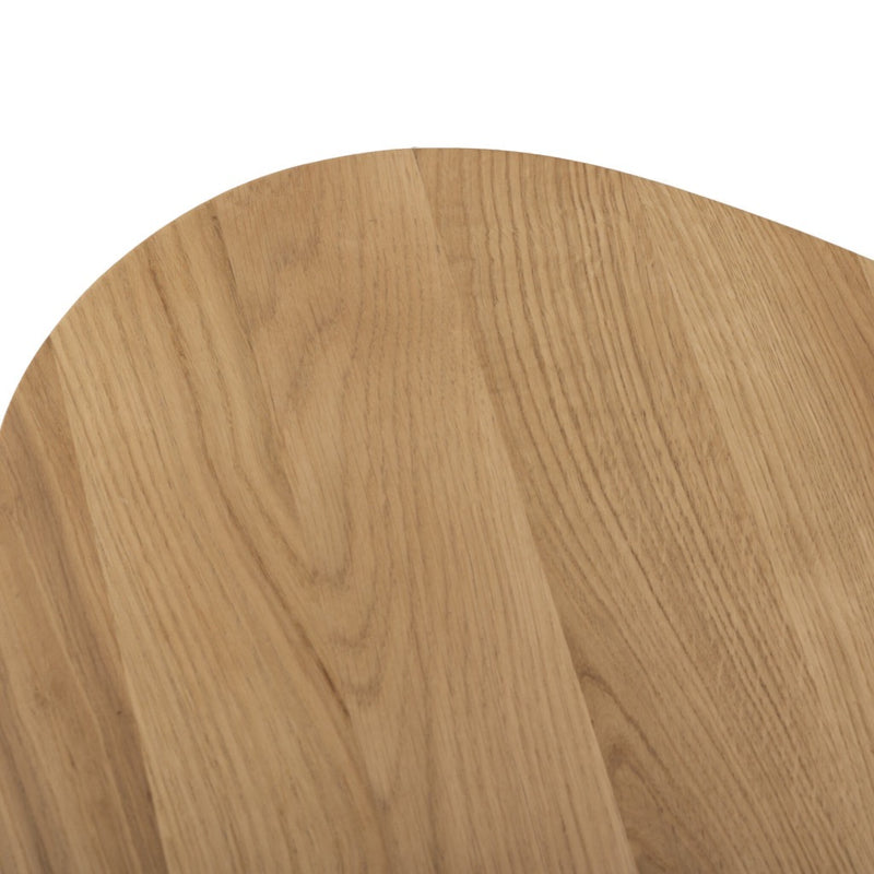 Four Hands Zion Nesting Coffee Table overhead table corner view 