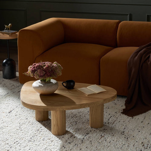 Zion Nesting Coffee Table 239701-001 staged view of small coffee table 