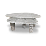 Four Hands Zion Nesting Coffee Table Set side view 