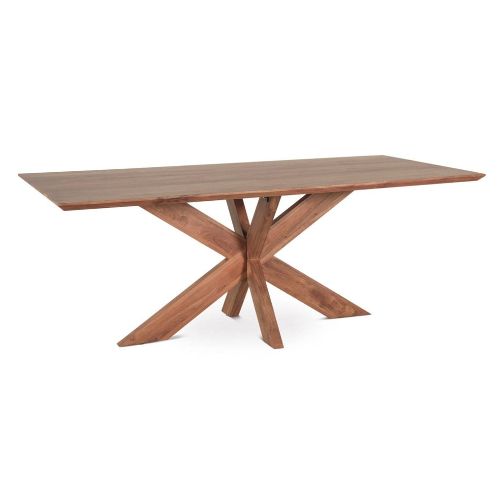 HTD Tallinn 78" Dining Table angled view 