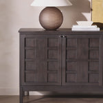 Alessio Sideboard - Smoked Black